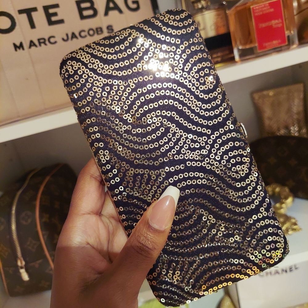 Sparkly wallet